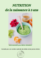 Ebook Nutrition 0 à 3 ans